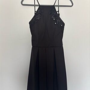 B Darlin Sophisticated Black Dress